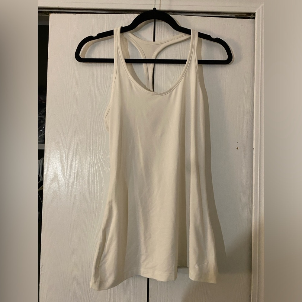 Nike Dri-FIT Cream Tank Top